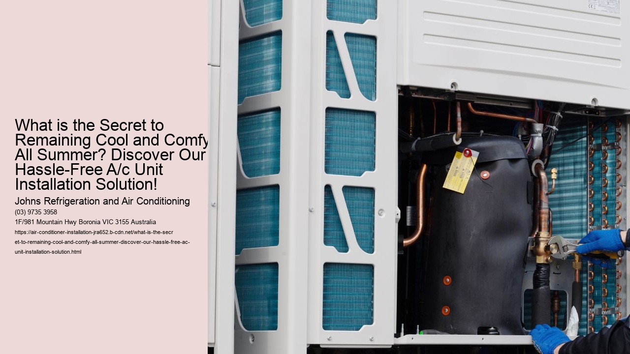 What is the Secret to Remaining Trendy and Comfy this Summer? Discover Our Specialist Air Conditioner Installation Solution!